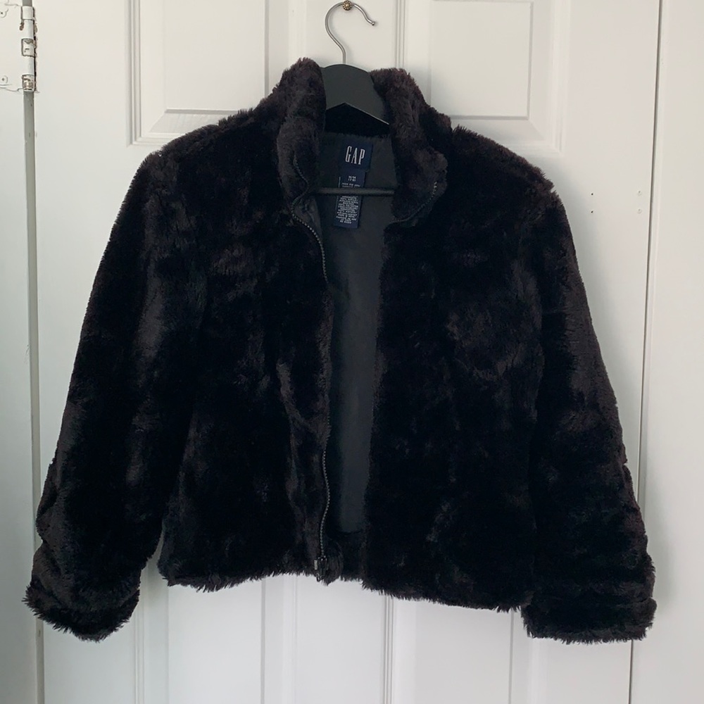 GAP Fur Zip Jacket